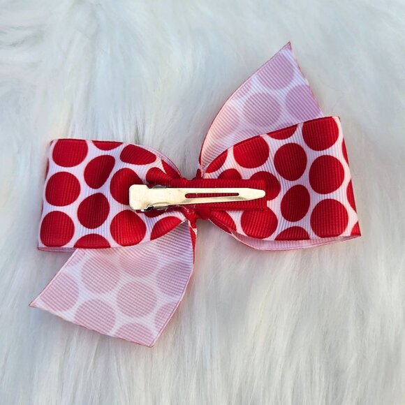 New Baby Girl Hair Bows – Set of 5 Clips, Soft & Stylish for Toddlers & Kids - Picture 2 of 2